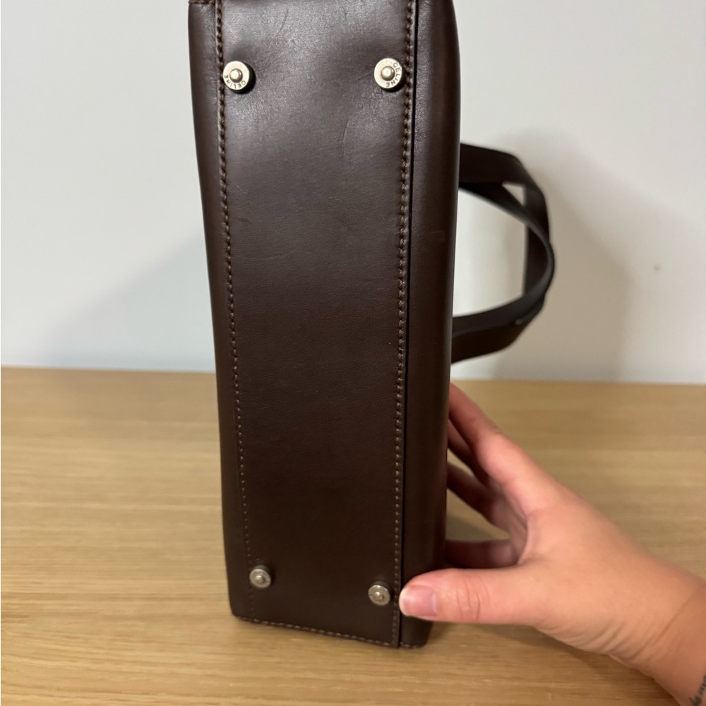 Celine brown leather purse - Picture 14 of 16